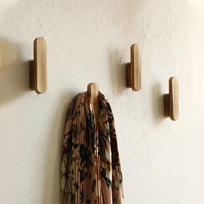 Crochet mural | Élégance Robuste - Rangement Malin