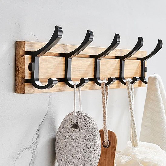 Porte manteau mural | Design Élégant - Rangement Malin