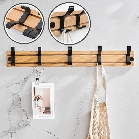 Porte manteau mural | Design Élégant - Rangement Malin