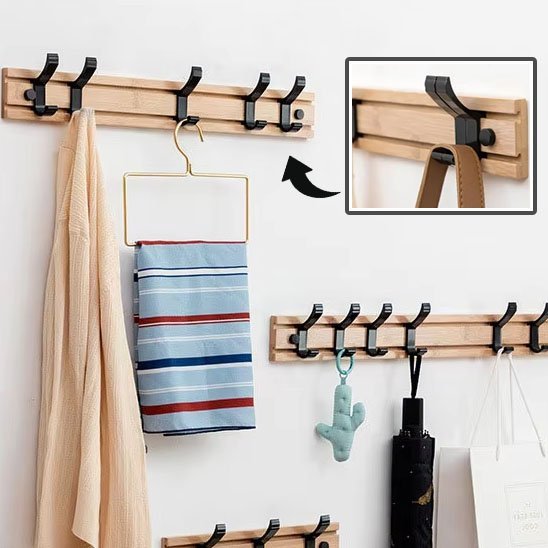 Porte manteau mural | Design Élégant - Rangement Malin