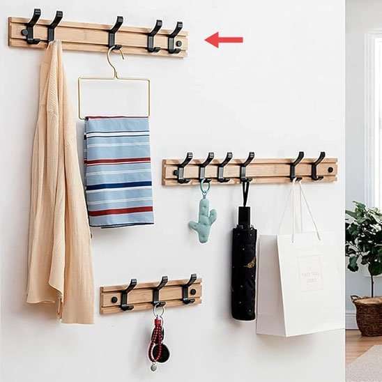 Porte manteau mural | Design Élégant - Rangement Malin