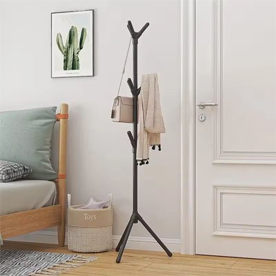Porte manteau sur pied | Design Élégant - Rangement Malin